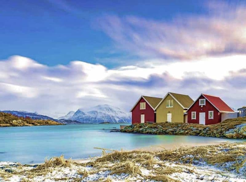 Tromsø : excursion dans les fjords et les îles Sommarøy avec pique-nique au saumon