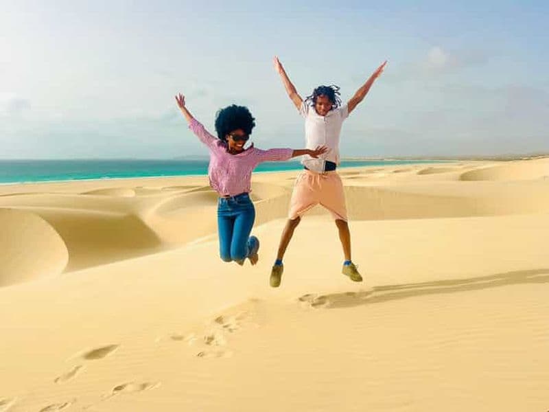 Billet Boa Vista : Excursion guidée d'une journée avec naufrage et Santa Mónica