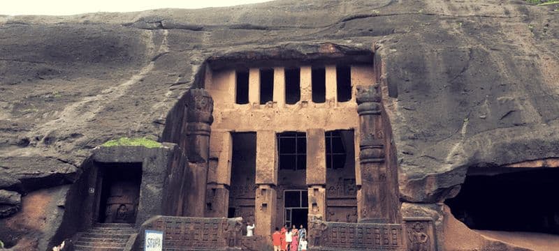 Billet Mumbai : Grottes bouddhistes de Kanheri et excursion facultative au temple de la pagode