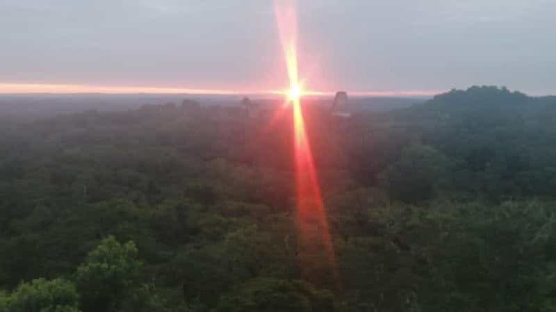 Billet Depuis Flores : Excursion à Tikal au coucher du soleil