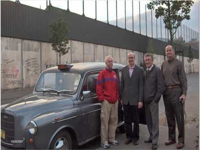 Visite de la fresque murale des taxis de Belfast
