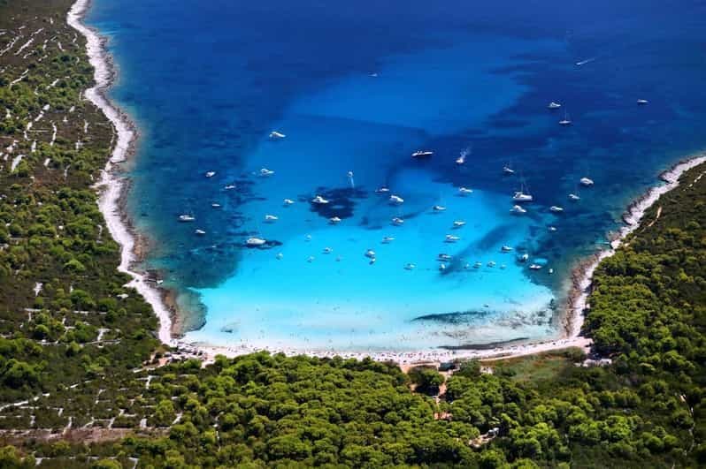 Billet Excursions en bateau rapide Sakarun, Sunkenshipp, Veli Rat, Bozava ; Muline...