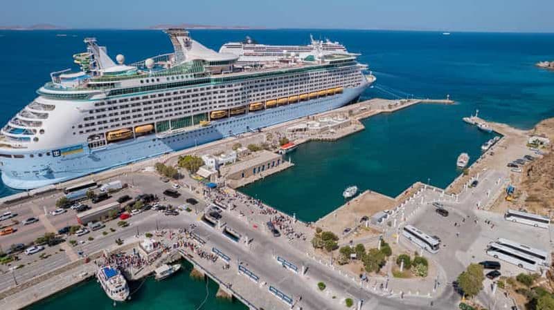Mykonos : Excursion à terre avec prise en charge au terminal du navire de croisière