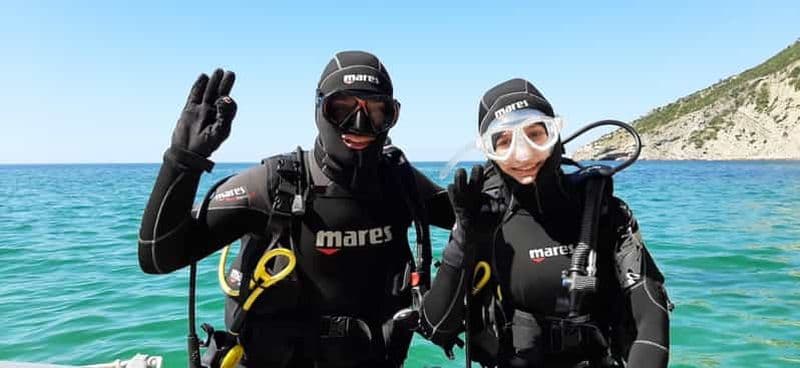 Sesimbra : Première expérience de plongée sous-marine dans l'océan
