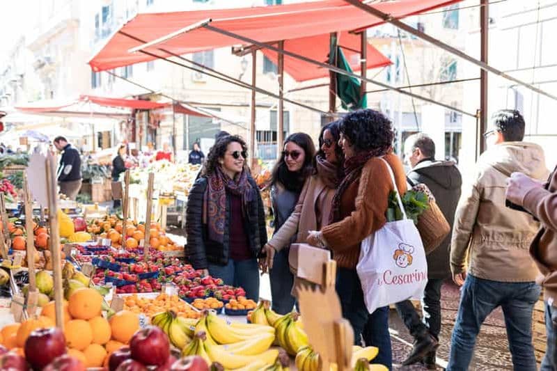 Billet Naples : Marchés et cours de cuisine chez l'habitant