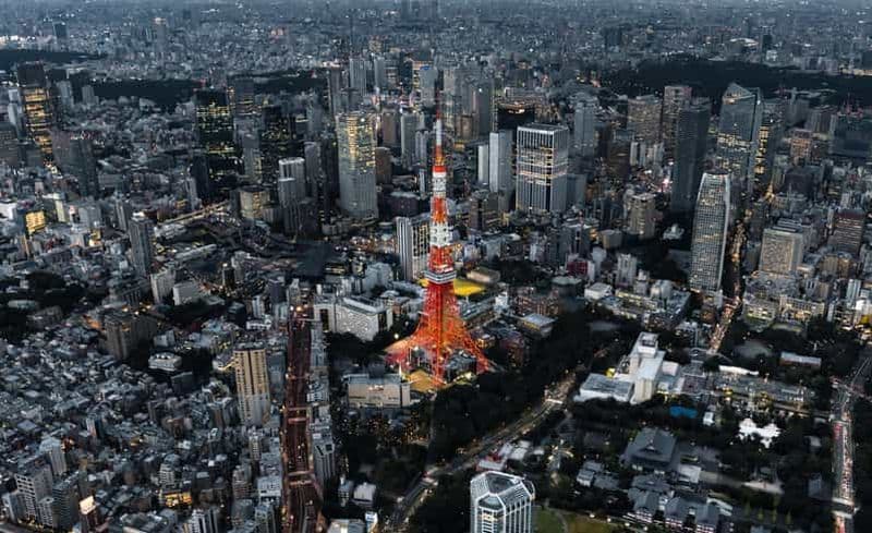 Tokyo : Vol panoramique en hélicoptère