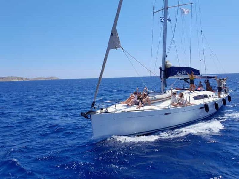 Billet Paros : croisière d'une journée en voilier