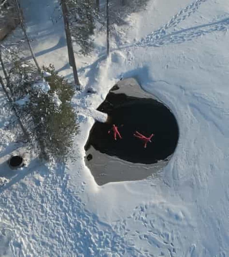 Billet Rovaniemi : Expérience de flottaison sur glace