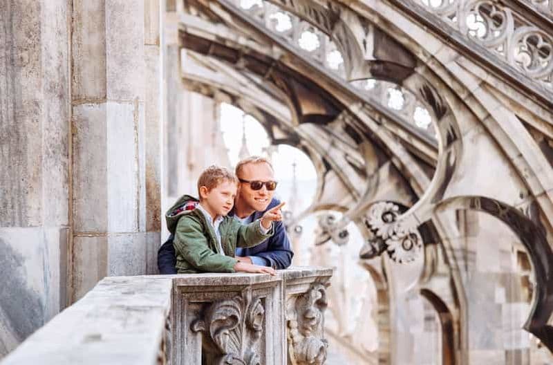 Billet Milan : Duomo & Gelato. Visite privée en famille conçue pour les enfants