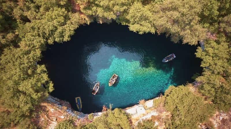 Céphalonie : Dégustation de vins, Melissani, Drogarati & Fiscardo