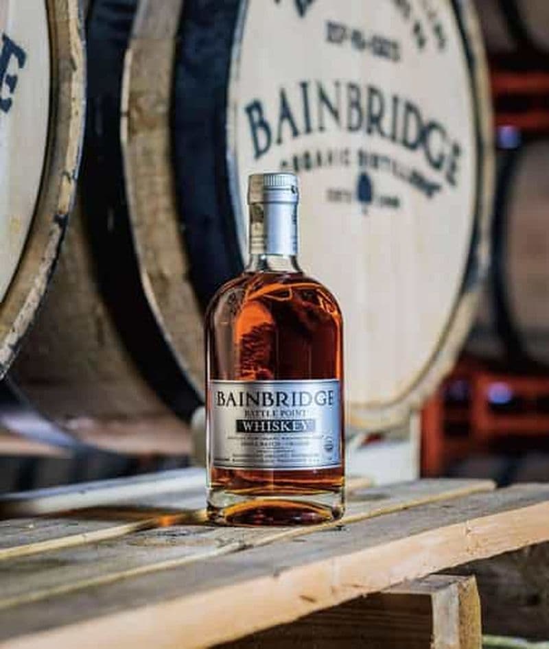 Découverte de l'île de Bainbridge et visite guidée sur le thème du whisky