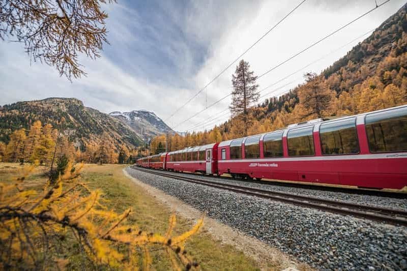 Billet Tirano : billet de train aller simple Bernina Express vers/depuis Coire