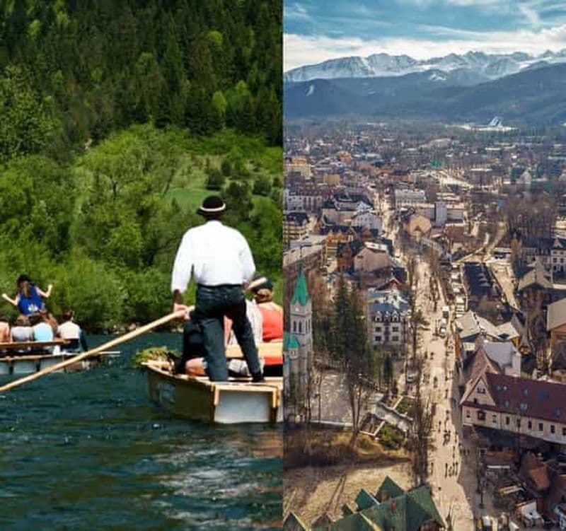 Au départ de Cracovie : Zakopane et Dunajec en rafting