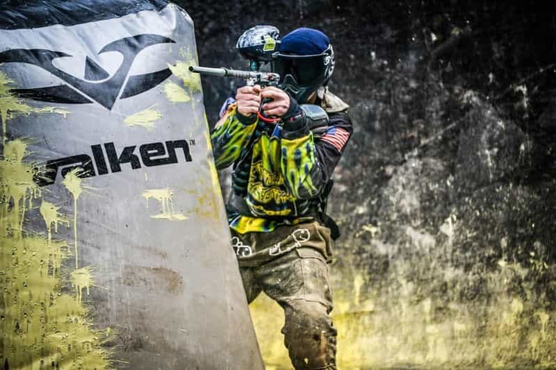 Gdańsk : paintball en extérieur avec transferts (200 billes)