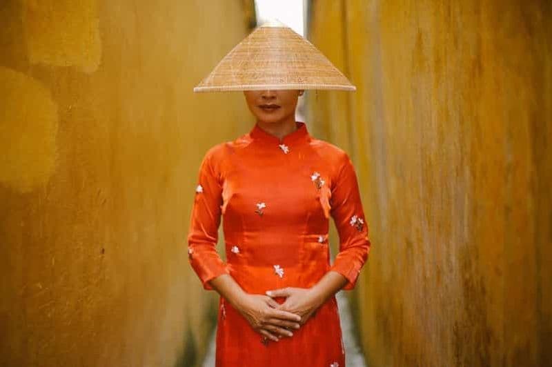 Photographie Ao Dai : Capture d'une tenue traditionnelle à Hoi An