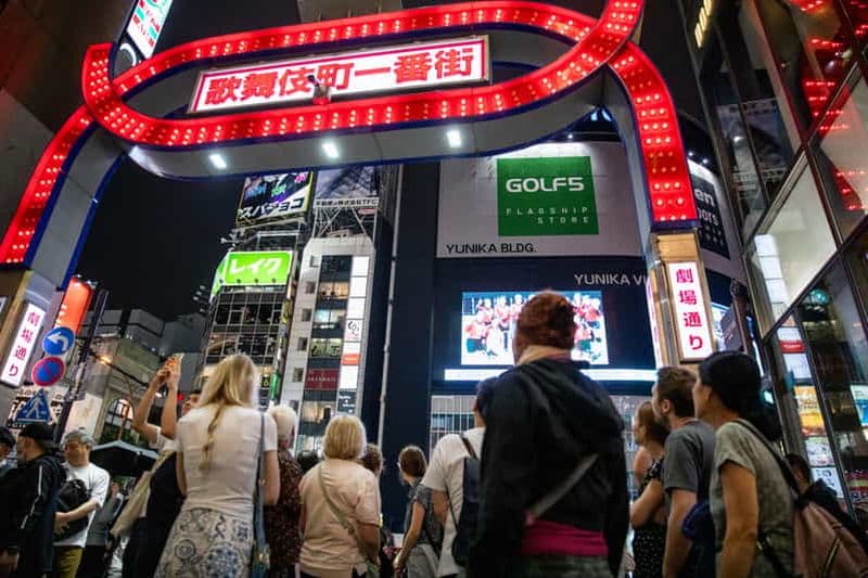 Tokyo : Visite guidée à pied du quartier de Shinjuku la nuit