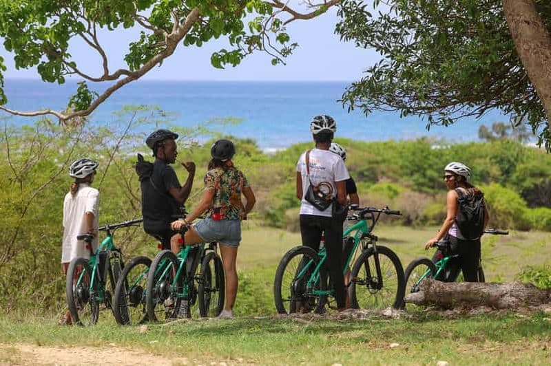 Guadeloupe : Location de vélo électrique avec parcours découverte