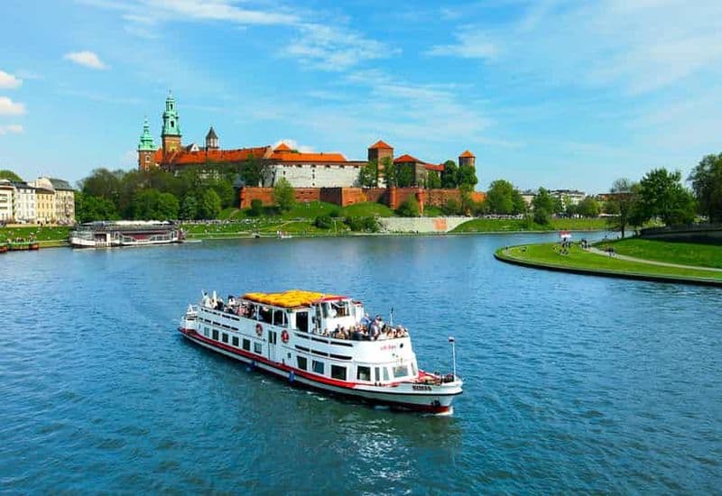 Cracovie : Croisière touristique sur la Vistule avec audioguide