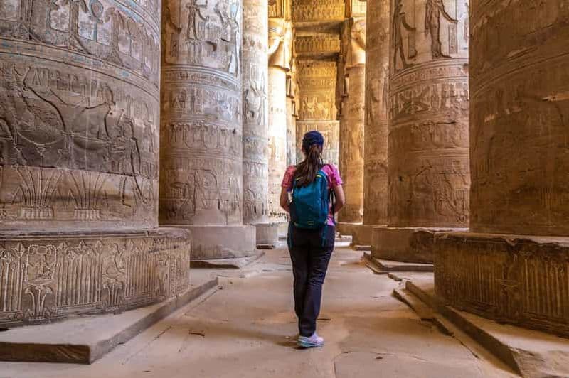 Billet Depuis Louxor : Visite du temple de Dendera (formule tout compris) et promenade en felouque