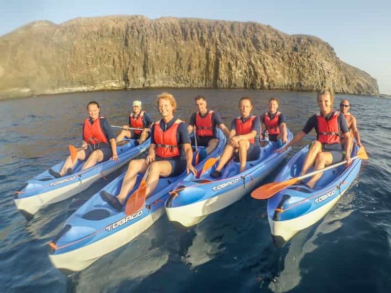 Fuerteventura : Excursion de 2 heures en kayak et plongée en apnée