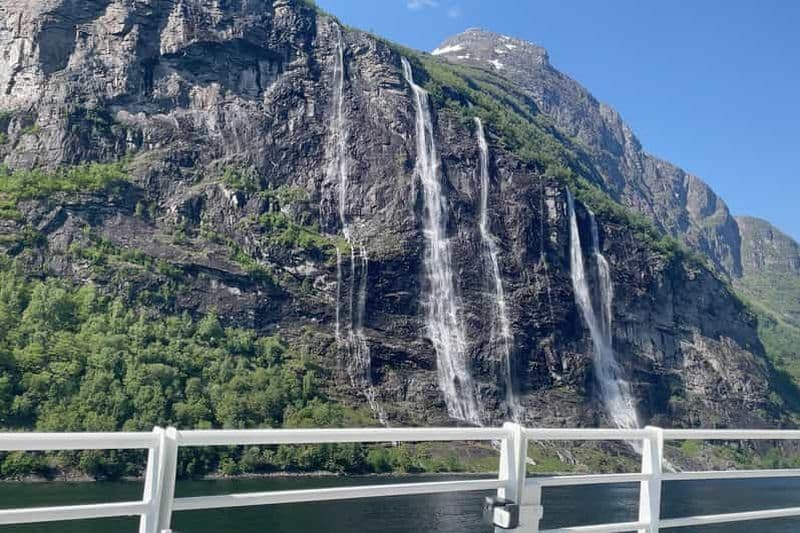 Billet Excursion au fjord de Geiranger depuis Hellesylt (1h30 à Geiranger)