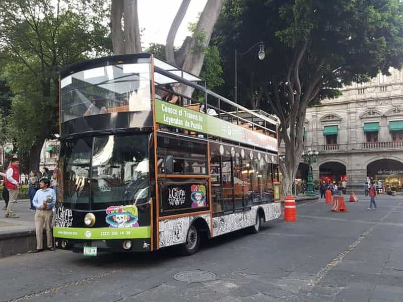 Puebla : Bus en bus à arrêts multiples avec audioguide