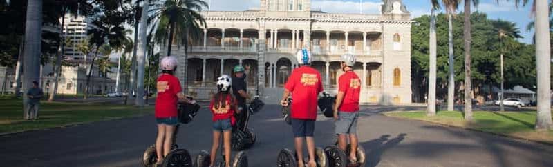 Visite en Segway de l'histoire et de la culture d'Honolulu