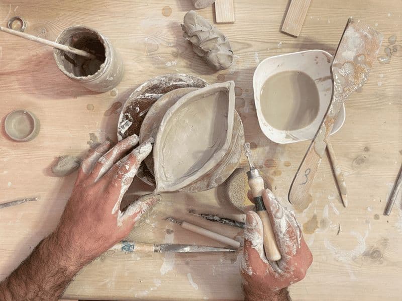 Tbilissi : Atelier de céramique avec prise en charge à l'hôtel