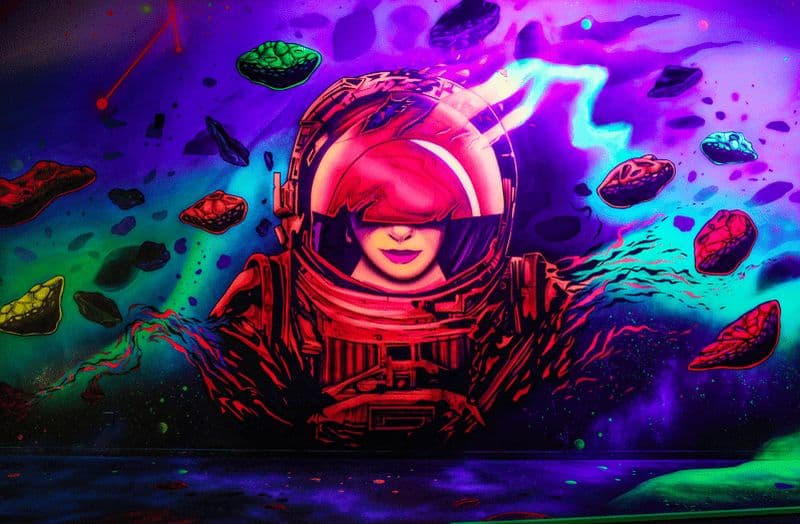 Zurich : Black Light Galaxy Minigolf