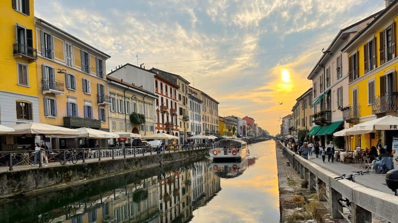 Milan : Croisière sur le canal des Navigli