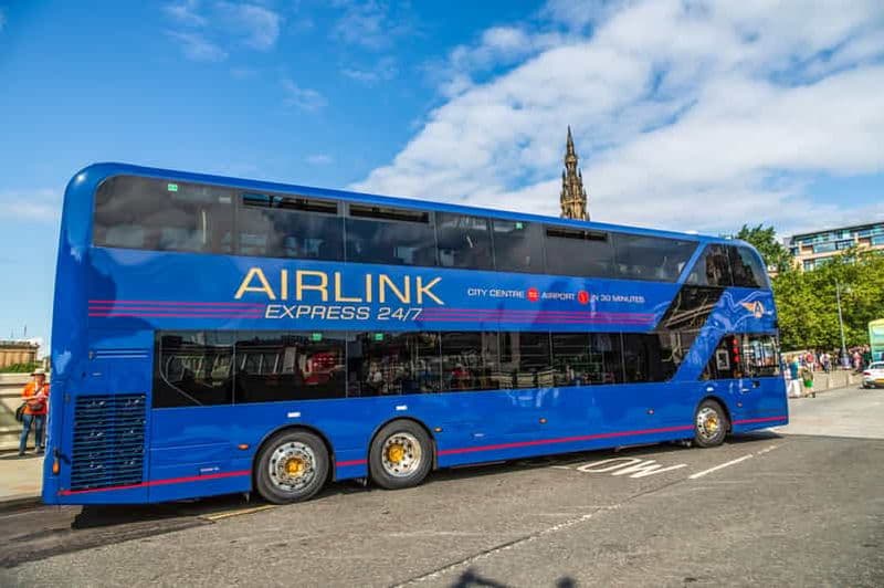 Aéroport d'Edimbourg : Transfert en bus