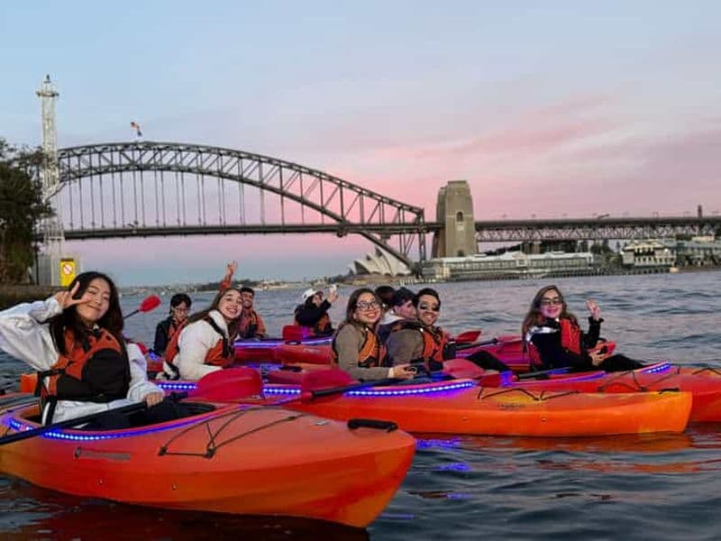 Sydney : Excursion en kayak au coucher du soleil sur le port de Sydney