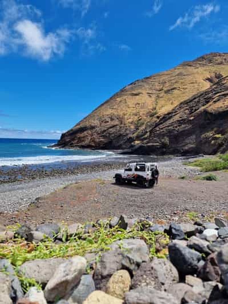 Porto Santo : Circuit en 4x4 des hauts lieux de l'île avec transferts à l'hôtel
