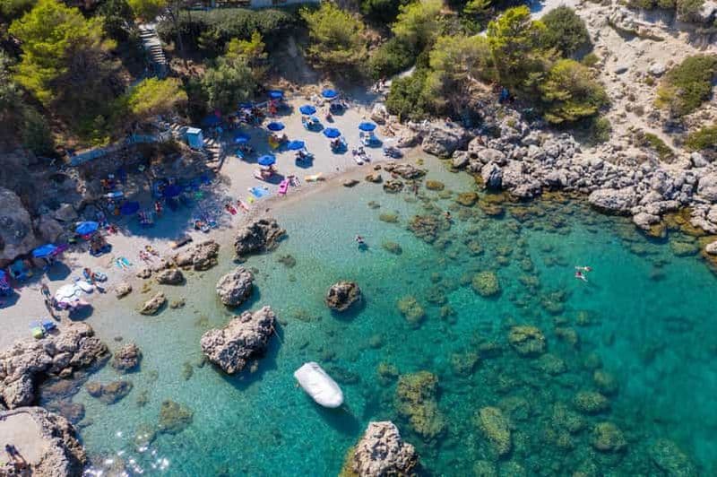 Rhodes : Anthony Quinn Bay E-Bike Tour avec plongée en apnée