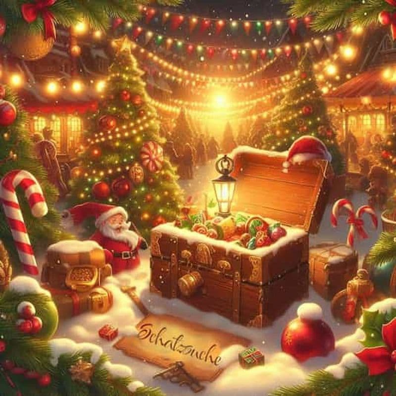 La magie de l'hiver à Leipzig : la chasse au trésor magique de Noël