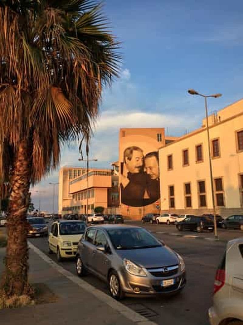 Billet Palerme : visite à pied en soirée des héros de la lutte contre la mafia