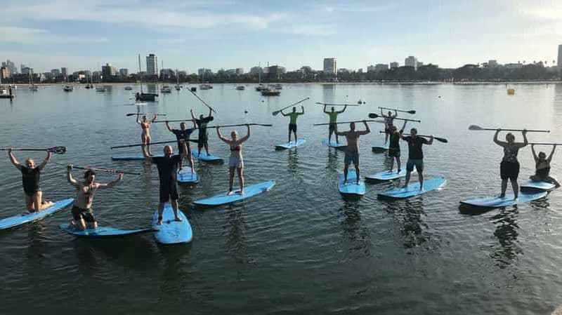 Billet St Kilda : Leçon de groupe de Stand-Up Paddleboarding