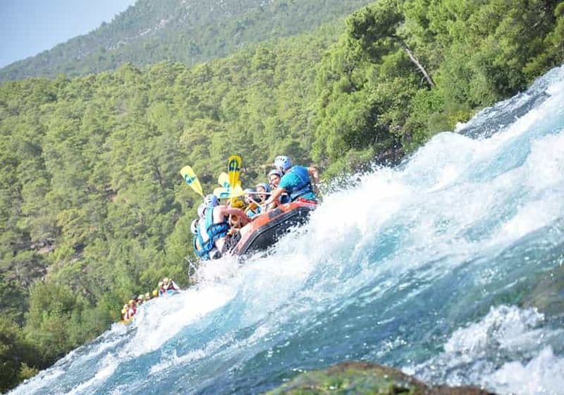 Billet Antalya : Rafting en eaux vives au canyon de Köprülü