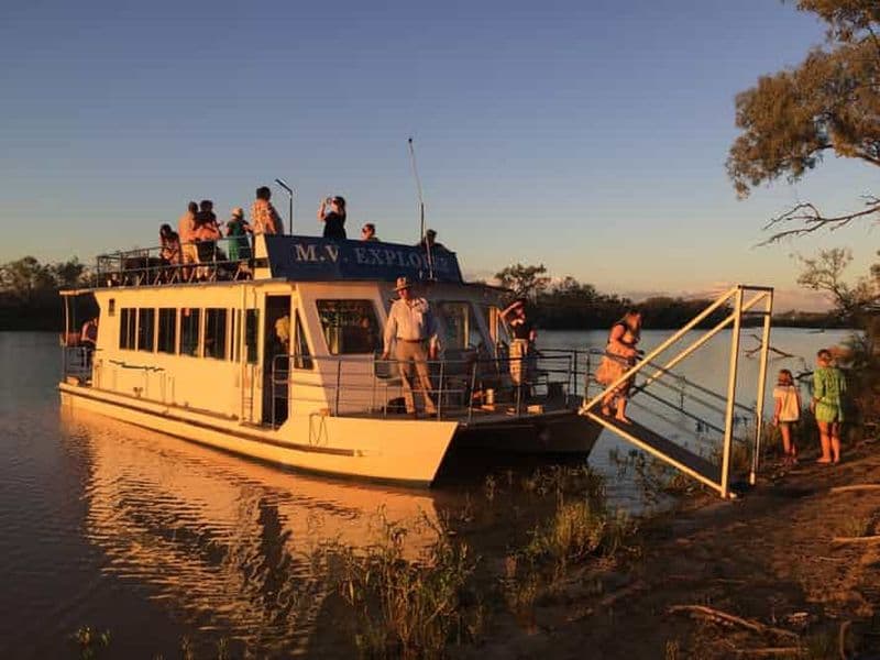 Billet Longreach : croisière au coucher du soleil avec Drover et dîner-spectacle dans l'outback