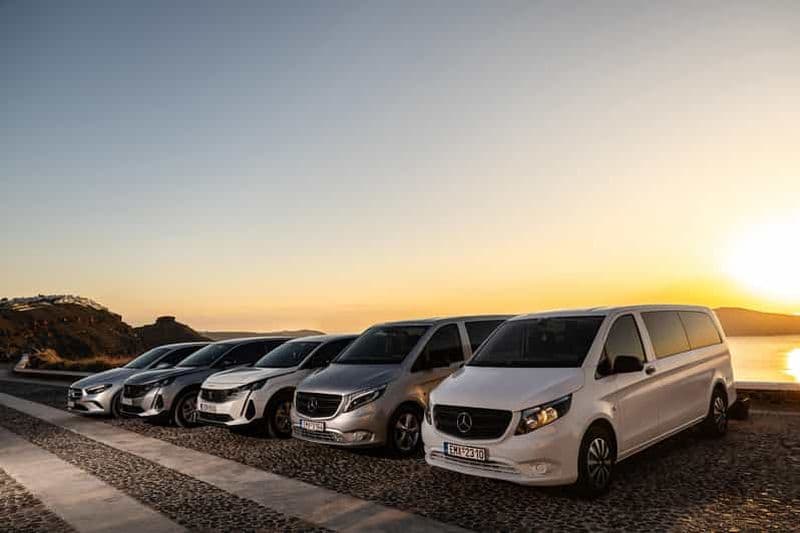 Billet Santorin : Services de transfert privé vers/depuis l'aéroport