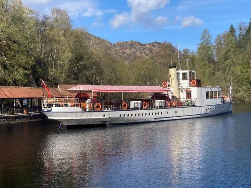 Billet Loch Katrine : excursion en bateau à vapeur et en vélo électrique au départ de Trossachs Pier