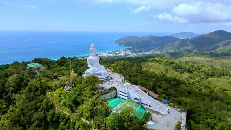 Billet Les temps forts de Phuket : le Grand Bouddha, Wat Chalong et la vieille ville