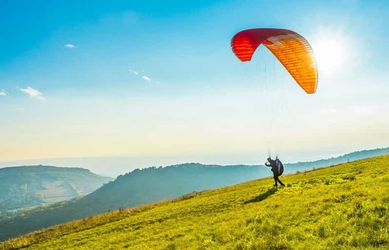 Depuis Genève : Berne et parapente à Interlaken