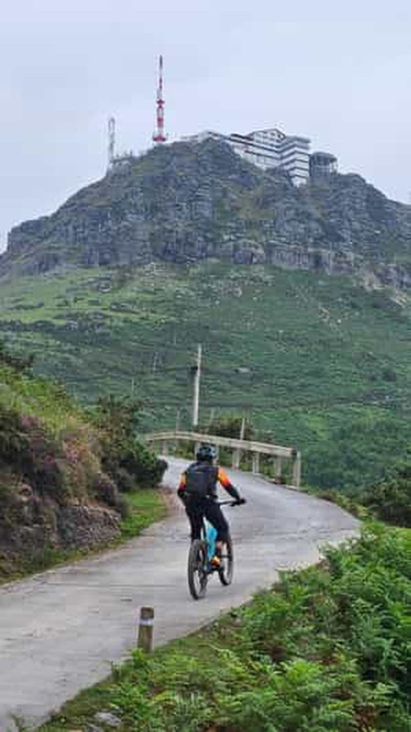 Ascension de la Rhune en VTT électrique