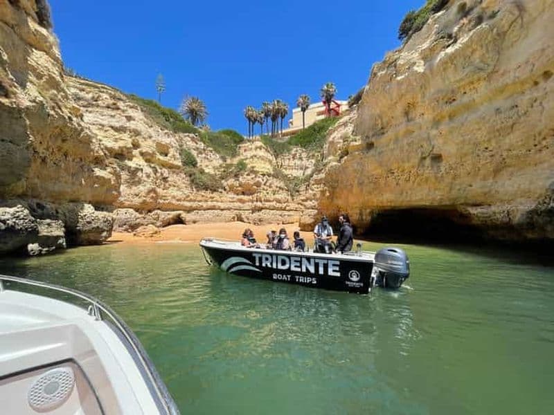 Billet Depuis Armação de Pêra : Tour en bateau des grottes et des plages de Benagil