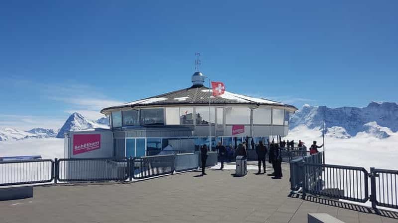 Billet Excursion d'une journée en petit groupe au mont Schilthorn et à Mürren au départ d'Interlaken