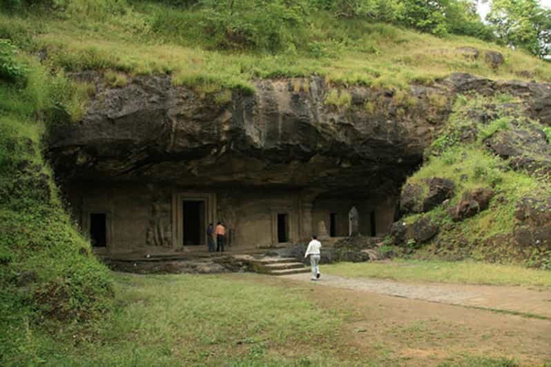 Depuis Mumbai : visite d'une demi-journée des grottes d'Elephanta avec trajet en ferry
