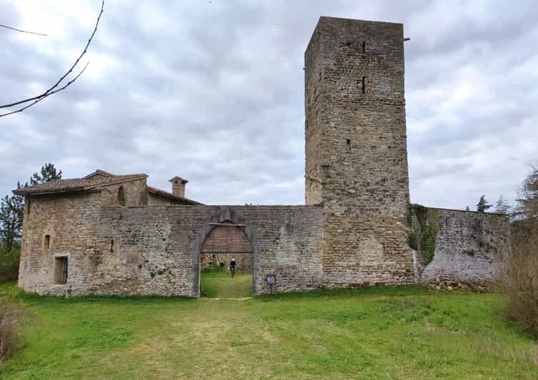 Billet Le tour des châteaux orientaux de Gubbio : parcours en e-bike