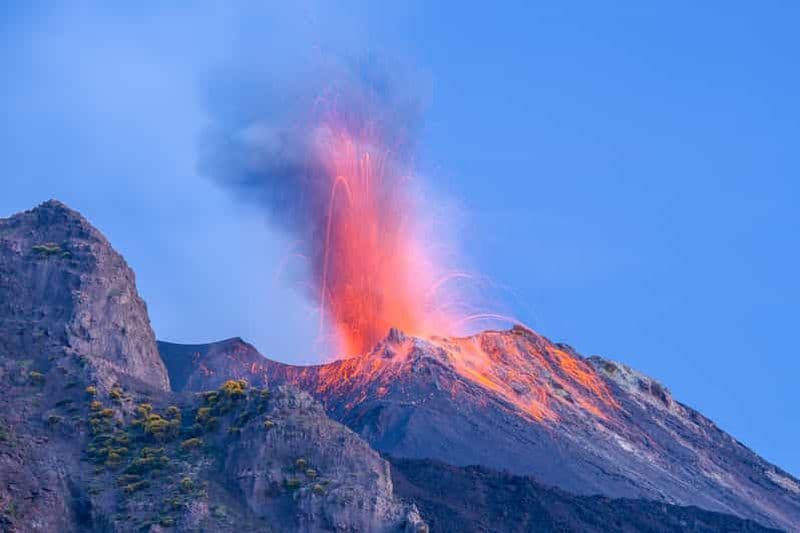Stromboli : randonnée au coucher du soleil