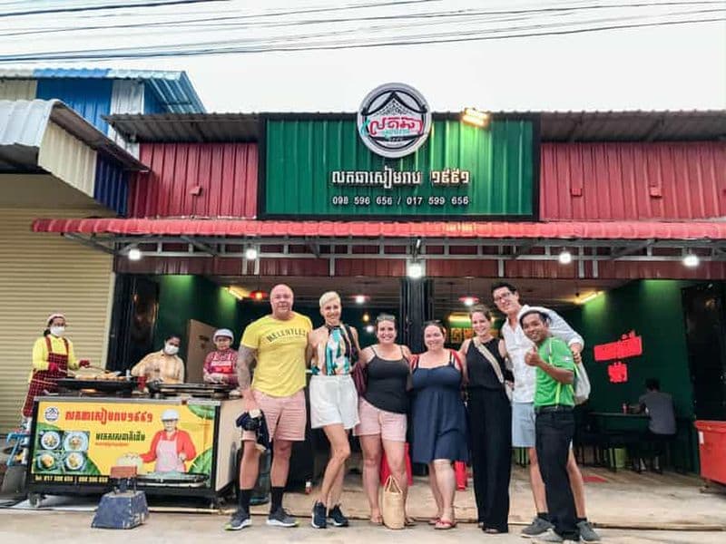 Billet Siem Reap : Visite culinaire en soirée avec 10 dégustations locales